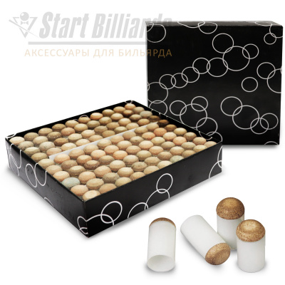 Колпачок для кия Push-On-Tips ø13мм Startbilliards SB061 (100 шт)